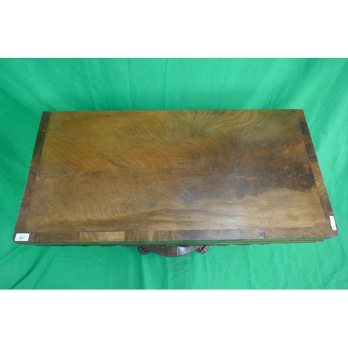 291 - Regency card table