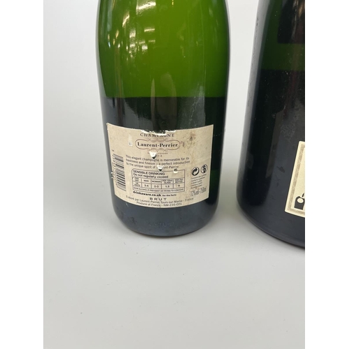 83 - 2 bottles of Laurent Perrier Champagne