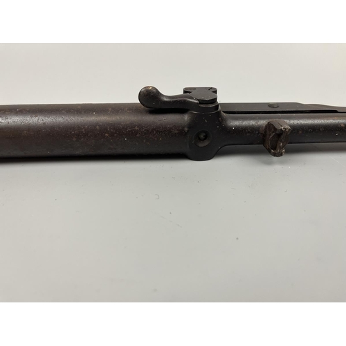 84 - Antique top loading break down air rifle - BSA Long Tom