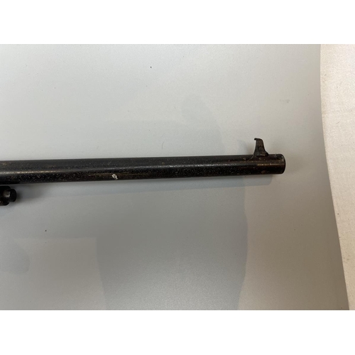 84 - Antique top loading break down air rifle - BSA Long Tom