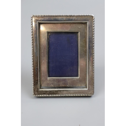 9 - 3 small hallmarked silver picture frames