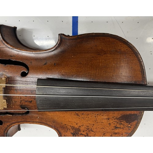 167 - Violin in case with bow