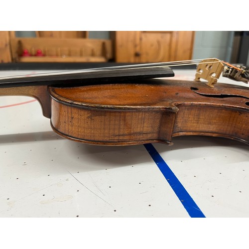 167 - Violin in case with bow