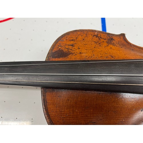 167 - Violin in case with bow