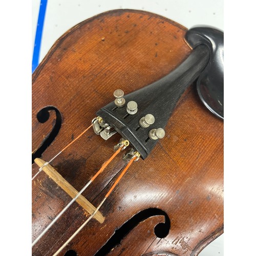 167 - Violin in case with bow