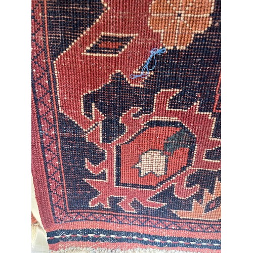 323 - 1900-1930s Pursian Meshkin rug - Approx size: 147cm x 103cm