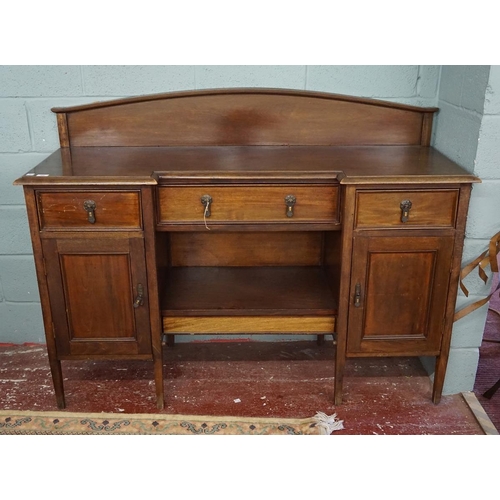 308 - Antique sideboard - Approx size: W: 158cm D: 55cm H: 127cm