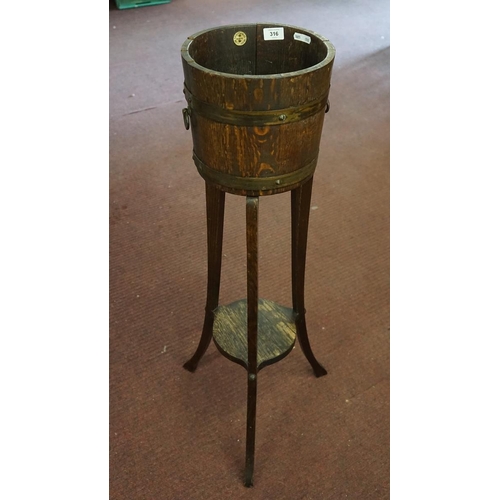 316 - Antique plant stand