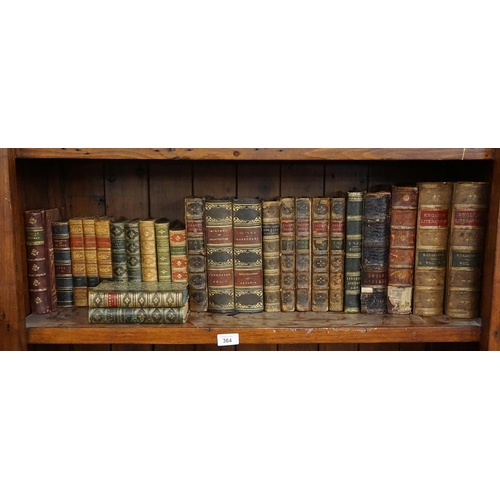 364 - Collection of mostly antique books to include the History of Architecture