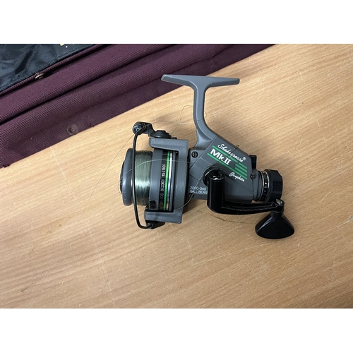 333 - Coarse fishing rods - Shimano Exage STC 330H in original tube, Shakespeare Ugly Stick 2 piece in ori... 