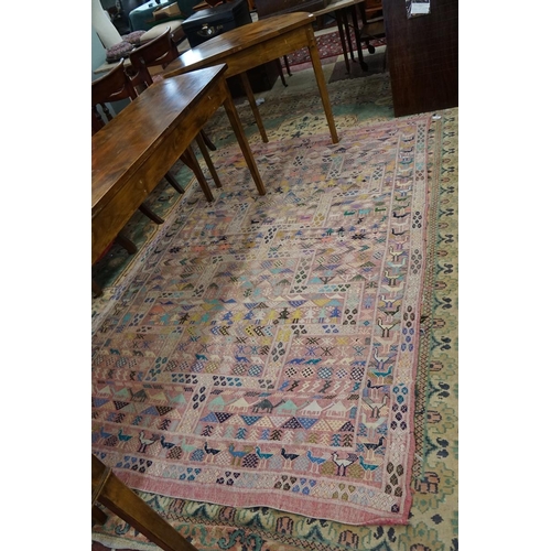 387 - Berber rug - Approx size: 155cm x 250cm