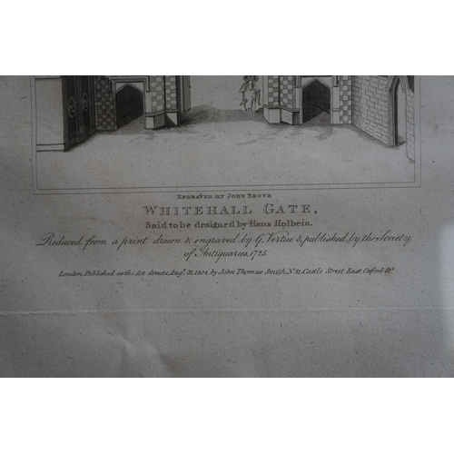 408 - Set of 4 architectural prints