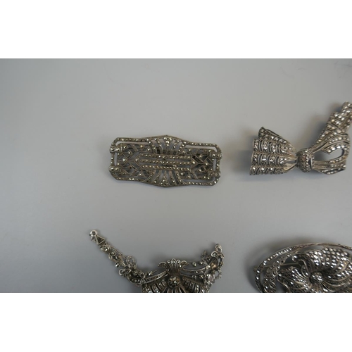 87 - Collection of Marcasite jewellery