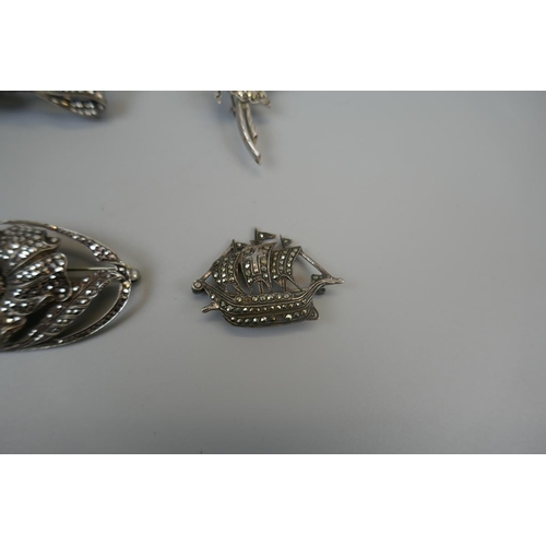 87 - Collection of Marcasite jewellery