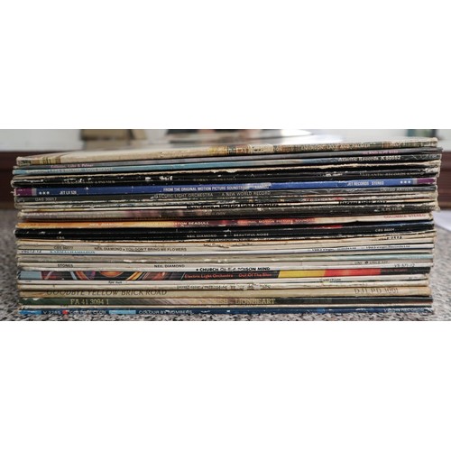 344 - Collection of LP's to include The Beatles & Elton John etc