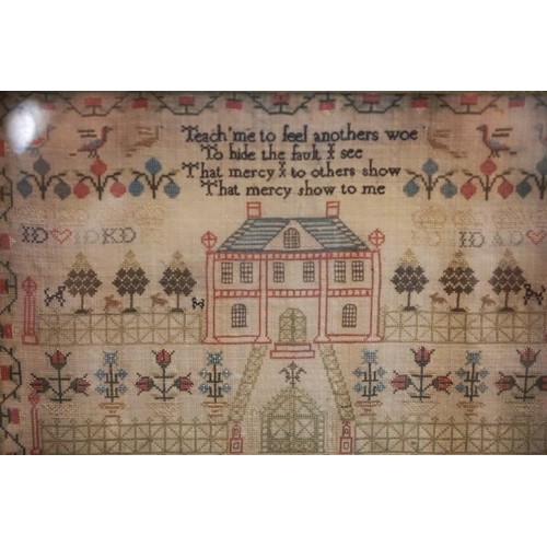 428 - Fine Scottish Sampler dated 1808 - Approx size: 36cm x 45cm