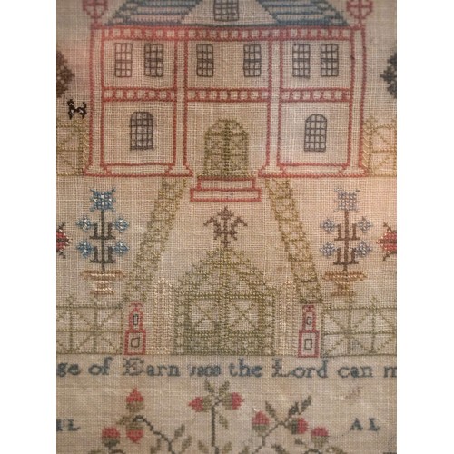 428 - Fine Scottish Sampler dated 1808 - Approx size: 36cm x 45cm