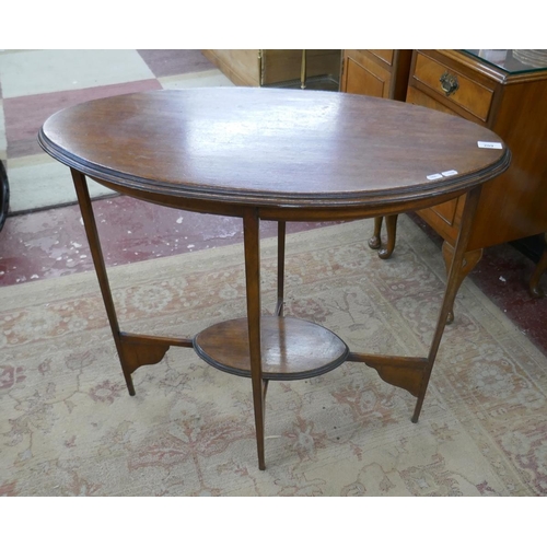 209 - Oval hall table