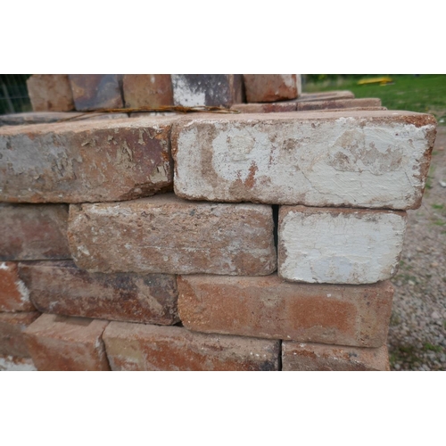 384 - 450 reclaimed Victorian red bricks