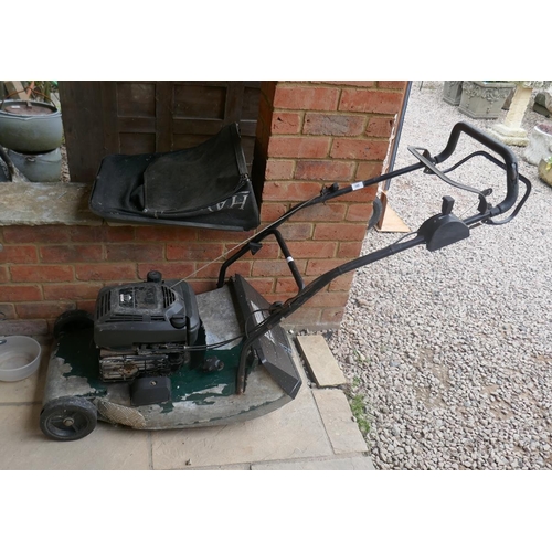 390 - Hayter self drive lawn mower with grass box