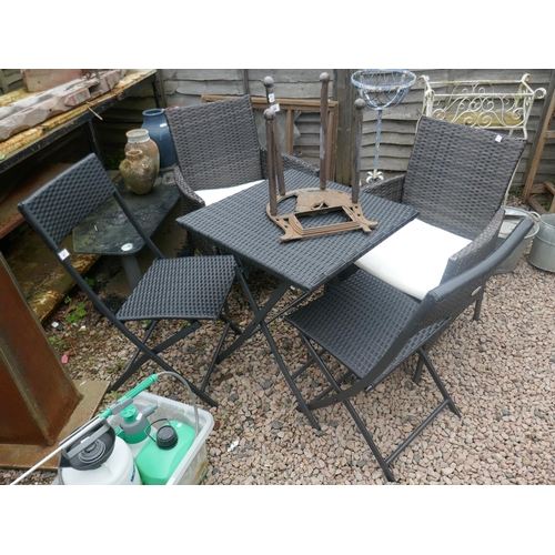 397 - Rattan garden furniture - All proceeds of sale going to Macmillan cancer Support