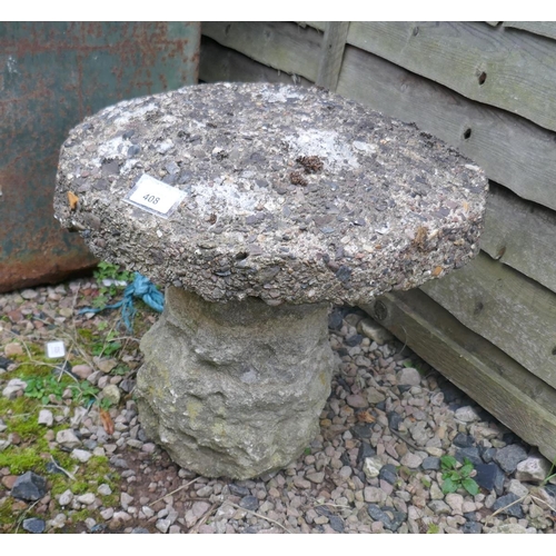 408 - Small staddle stone