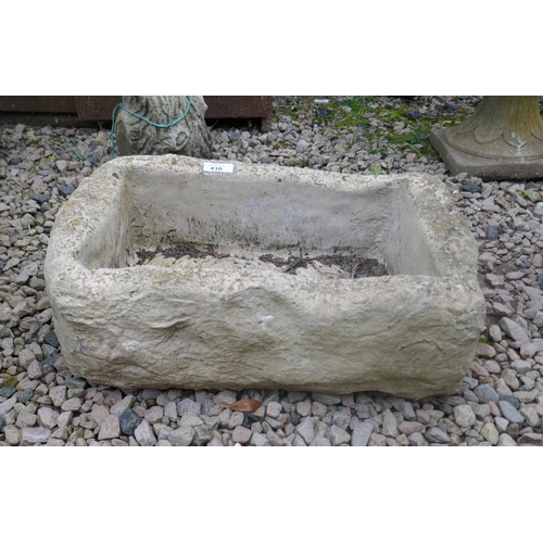 410 - Small stone trough