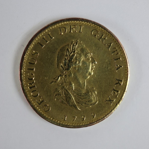 1799 Gilt Farthing