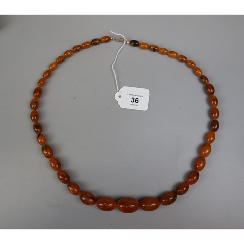 36 - Beaded necklace