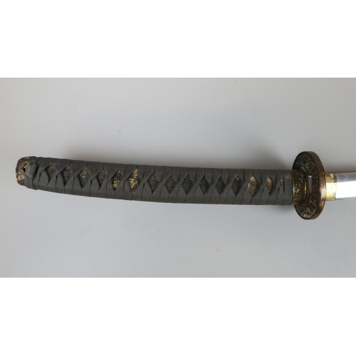 113 - Japanese samurai sword marked 88803