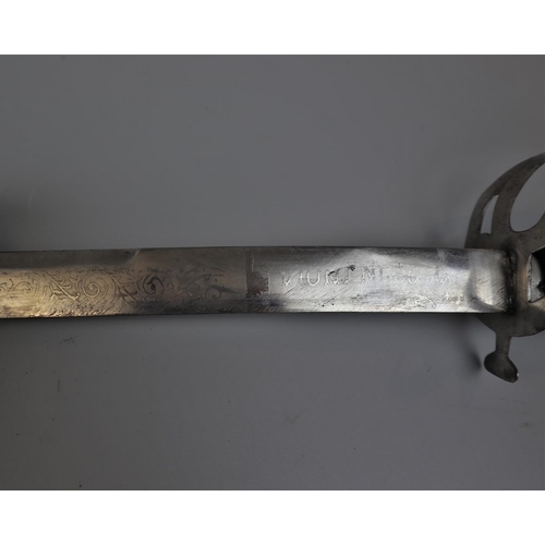 119 - Indian sword in sheath