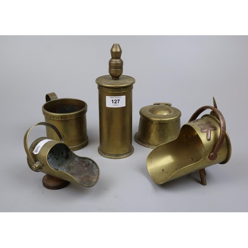 127 - Collection of trench art