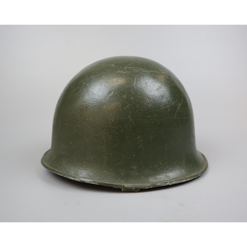 142 - Vietnam M1 helmet French made & dated 1960 R in middle