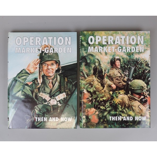 148 - 2 cased books Operation Market Garden then & now edited by Karel Margry