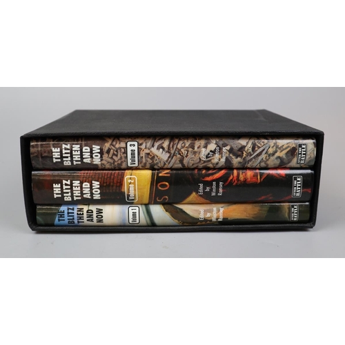 149 - The Blitz Then and Now - 3 cased books by Winston Ramsey