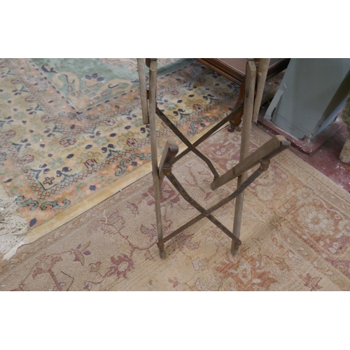 170 - Vintage RAF folding chair (distressed) - F/O G. L.  Miller 54056