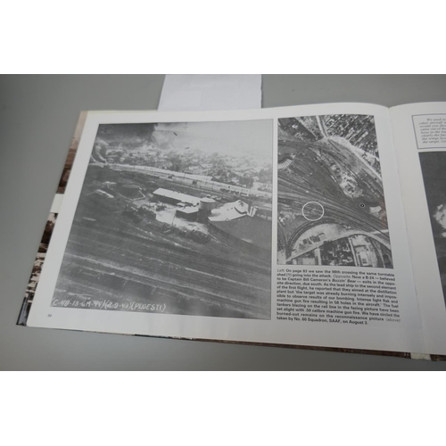 181 - Through the Lens books - Dam Busters, Battle of the Bulge, The Ploesti Raid