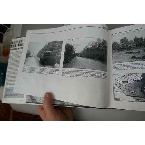 181 - Through the Lens books - Dam Busters, Battle of the Bulge, The Ploesti Raid