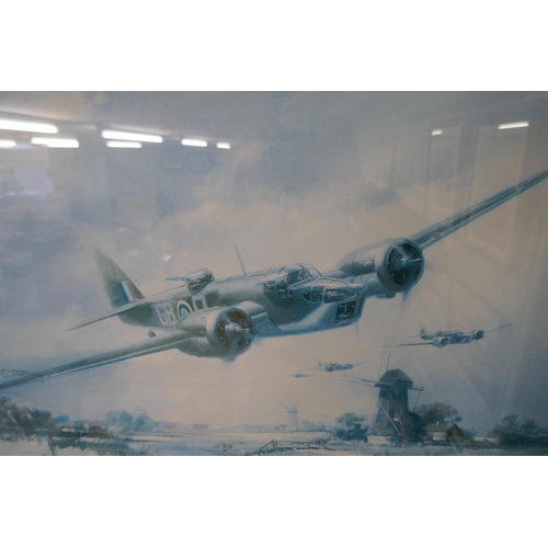 194 - Signed L/E print by Frank Wootton - 'A Blenheim will fly again'