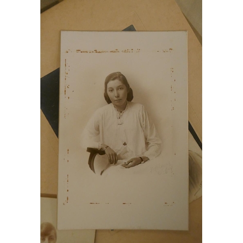 197 - Photo of gentleman in uniform together with family photographs