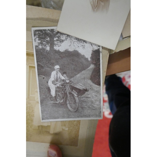 197 - Photo of gentleman in uniform together with family photographs