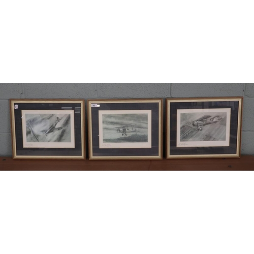 202 - 3 signed and L/E lithographs by Kenneth Aitken