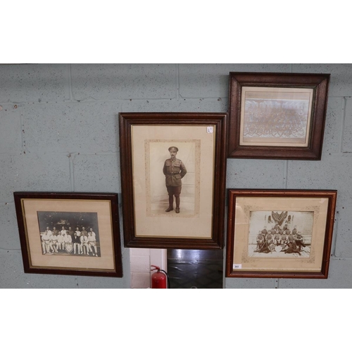 203 - Collection of early 20thC military photographs