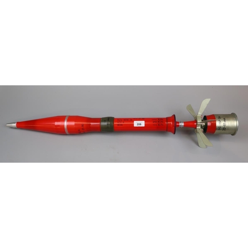 206 - Cold War era Inert Anti-Tank training missile