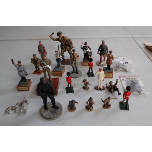 223 - Collection of Military figures to include Britans, Delprado etc