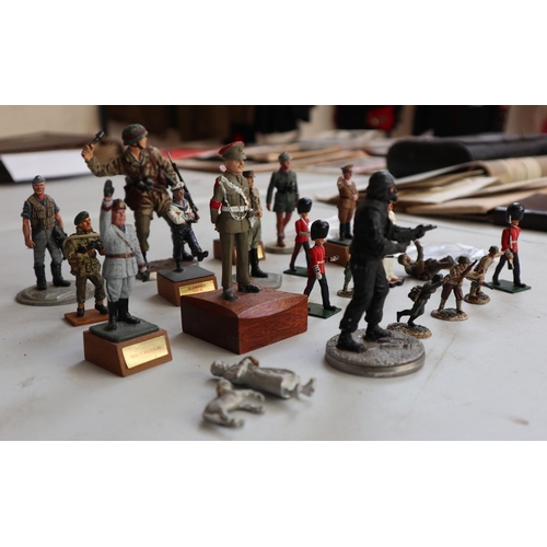 223 - Collection of Military figures to include Britans, Delprado etc