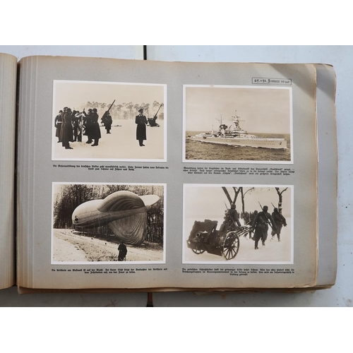 225 - Original Third Reich photographic album issued by Third Reich to document the process of the war thr... 