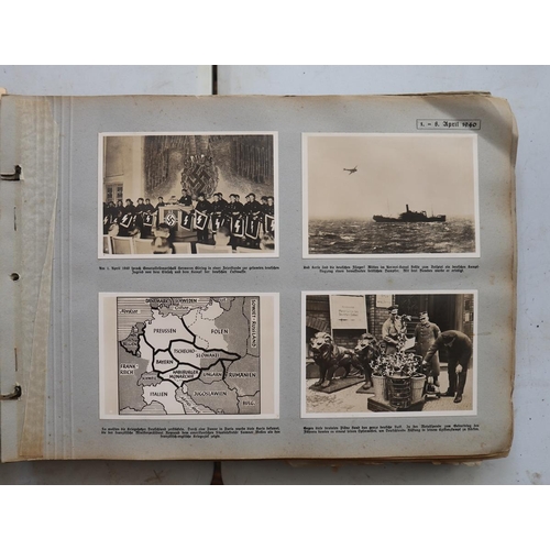 225 - Original Third Reich photographic album issued by Third Reich to document the process of the war thr... 