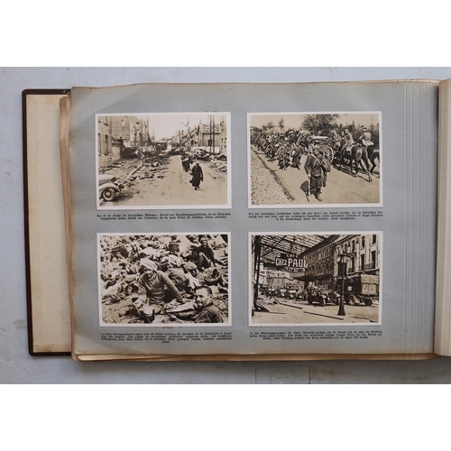 225 - Original Third Reich photographic album issued by Third Reich to document the process of the war thr... 