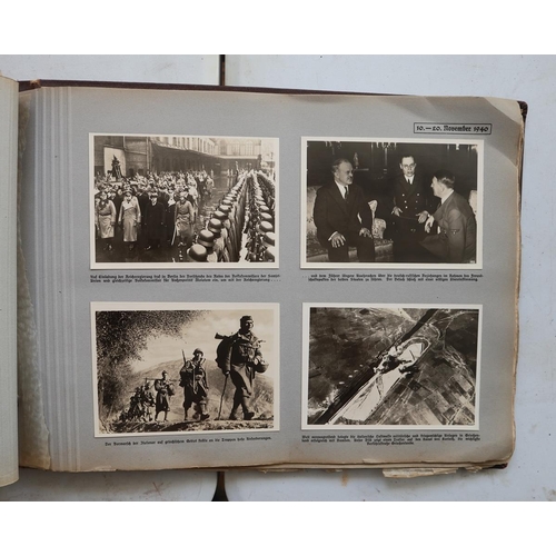 225 - Original Third Reich photographic album issued by Third Reich to document the process of the war thr... 